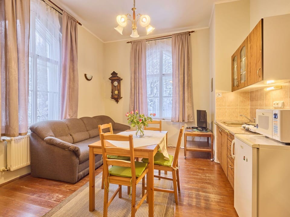 Table, Furniture, Property, Countertop, Cabinetry, Window, Chair, Kitchen Appliance, Wood, Plant