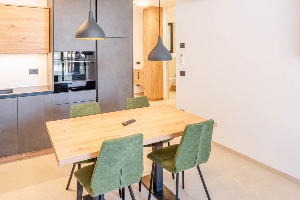 Dining table for six guests