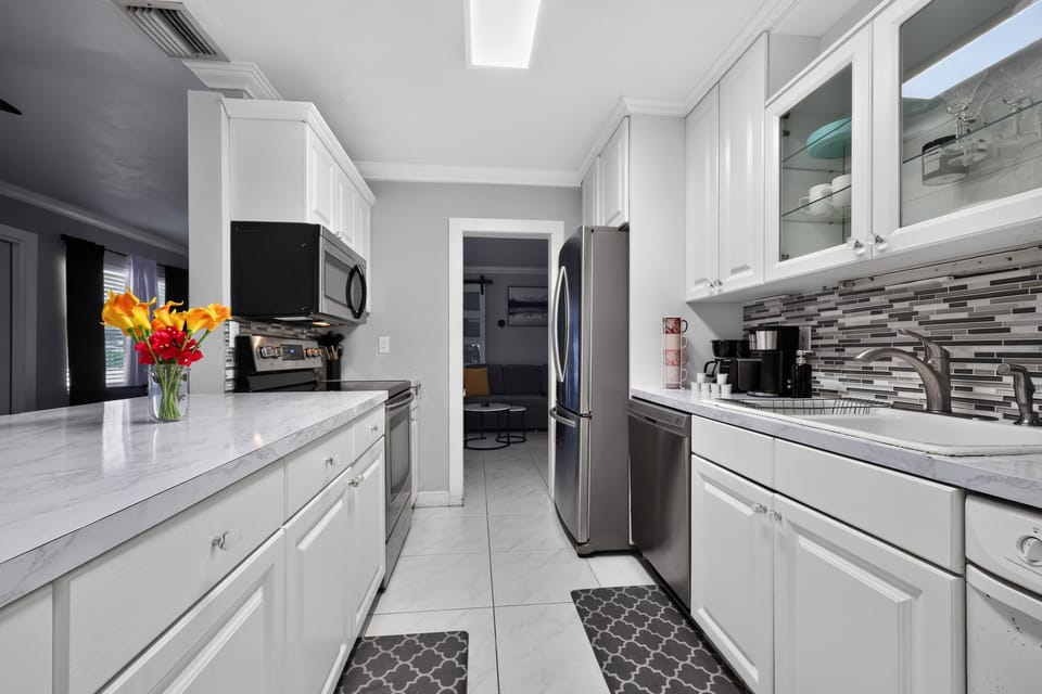 Indoors, Kitchen, Appliance, Refrigerator, Floor