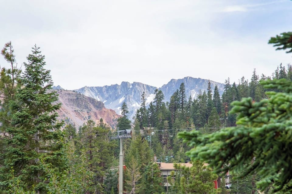 View of Mammoth Pass from Balcony