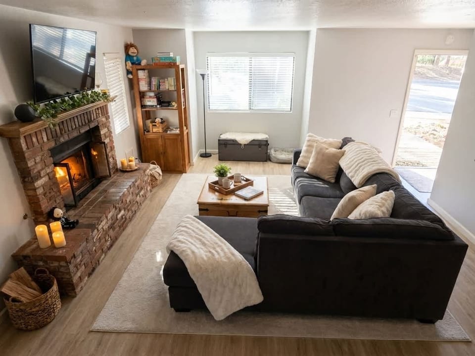 Pinewood Retreat 5-Min Walk to Snow Summit Cabin in Big Bear