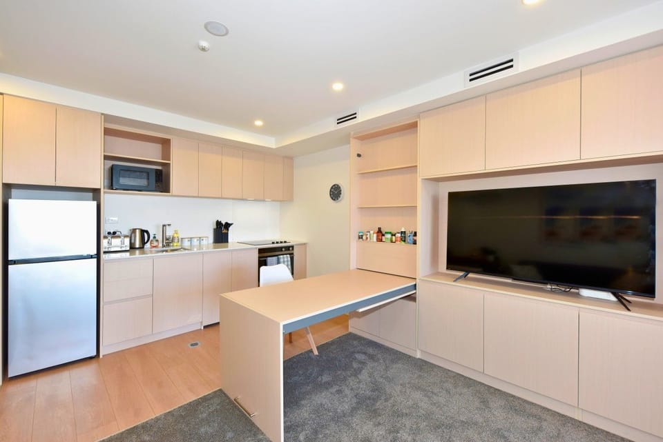 Living Area and Kitchen