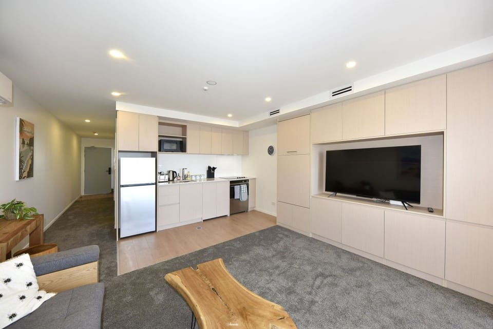 Living Area and Kitchen