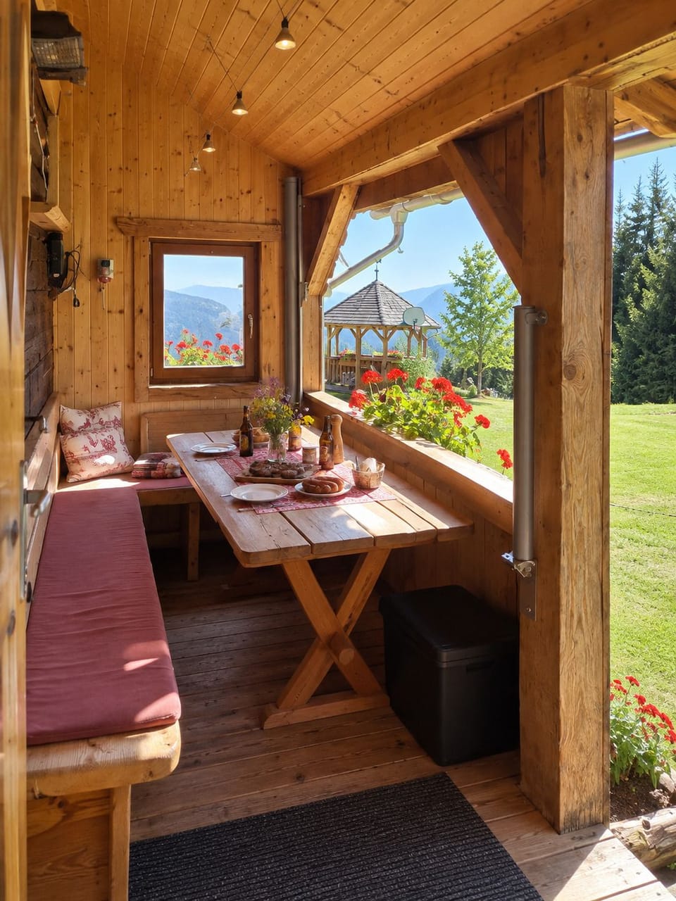 Outdoor dining