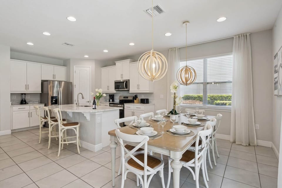 Dining Table and Kitchen