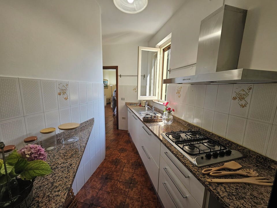Kitchen, Countertop, Flooring, Interior Design, Major Appliance, Kitchen Appliance, Floor, Room, Cabinetry, Kitchen Sink