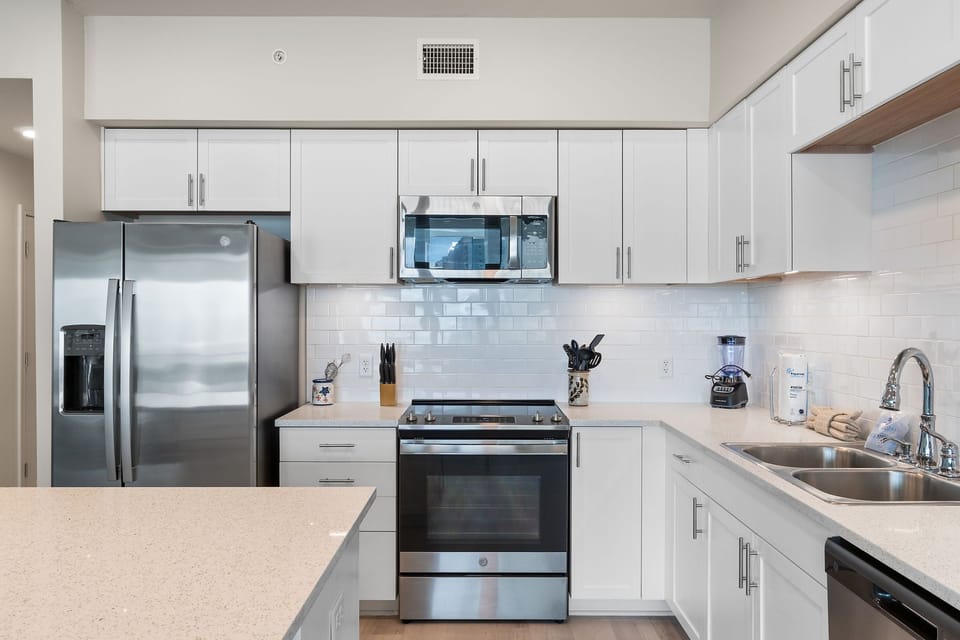 Kitchen With Updated Appliances