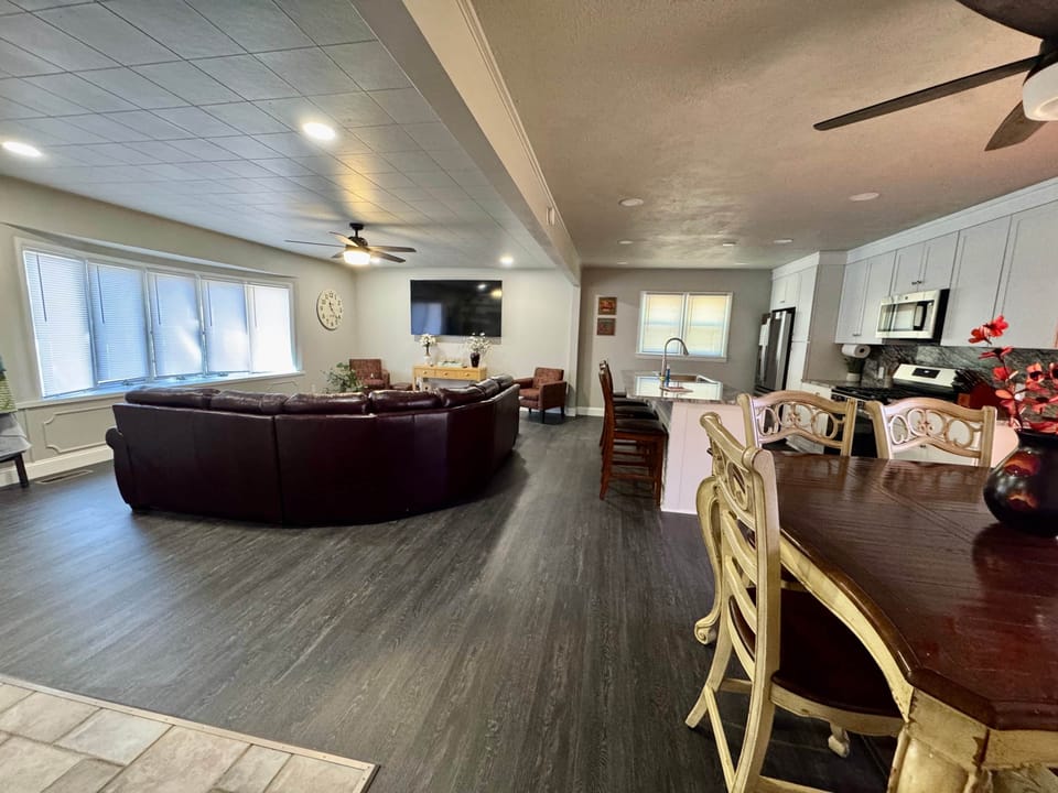 Main Living area on middle level