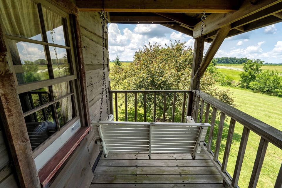 Enchanting Vacation Rental on Working Alpaca Farm near Kokomo, Indiana Cabin in Indiana
