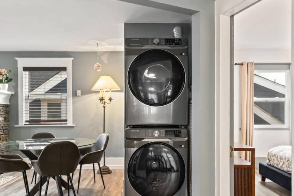 In suite washer and dryer
