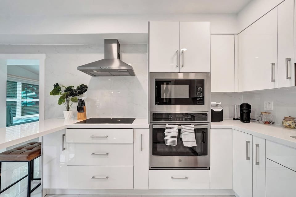 Bright Modern Kitchen with Spacious Cabinetry
