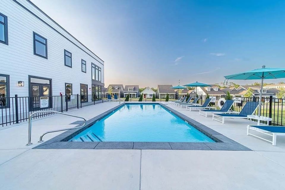 Kick back at the neighborhood pool!