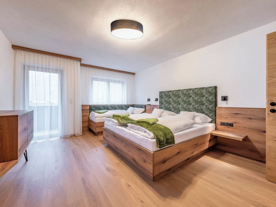 Interior Design, Home, Flooring, Ceiling, Bedroom, Floor, Bed, Room, Bed Frame, Bedding