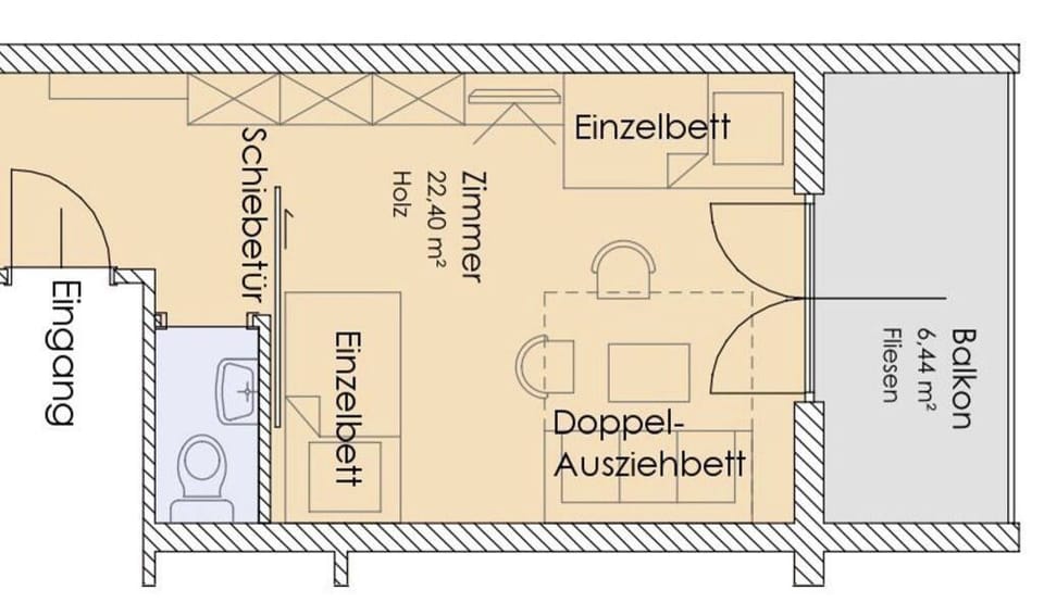 Approx. 60 m² - 2-bedroom - Half-board, short stay - 3* S Hotel Martin Apartment in Schladming