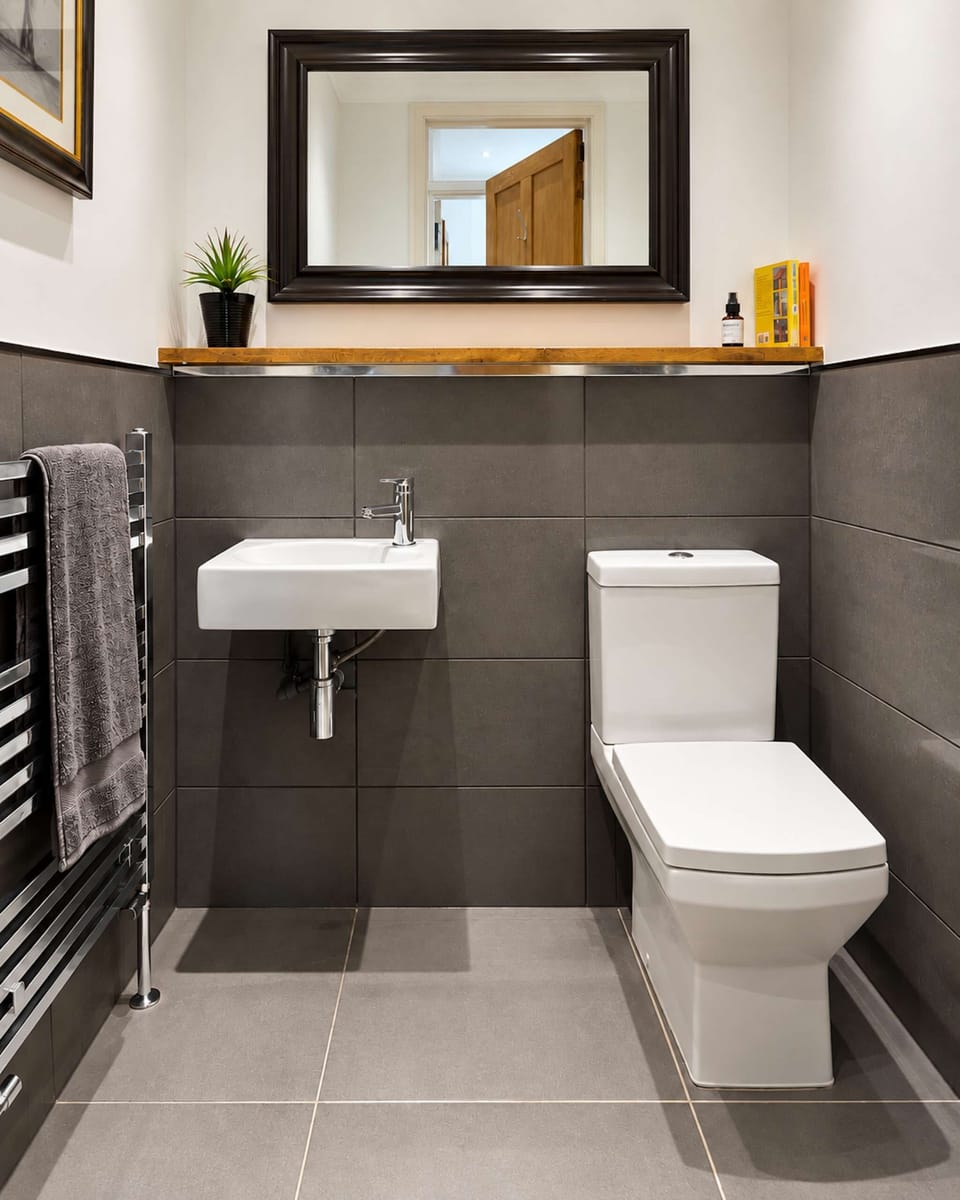 The bathroom
