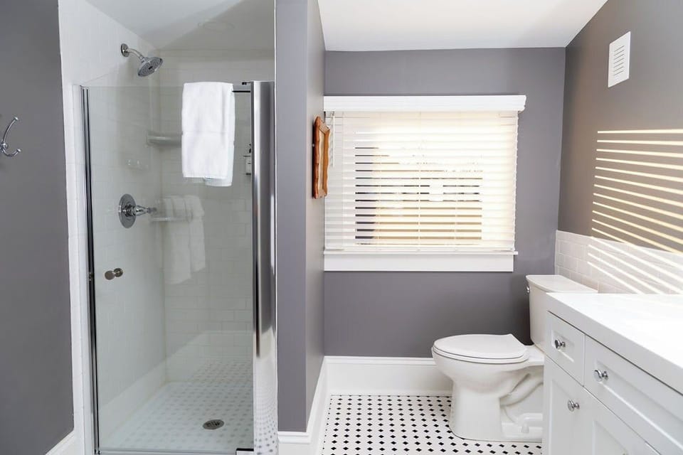 Well stocked bathroom