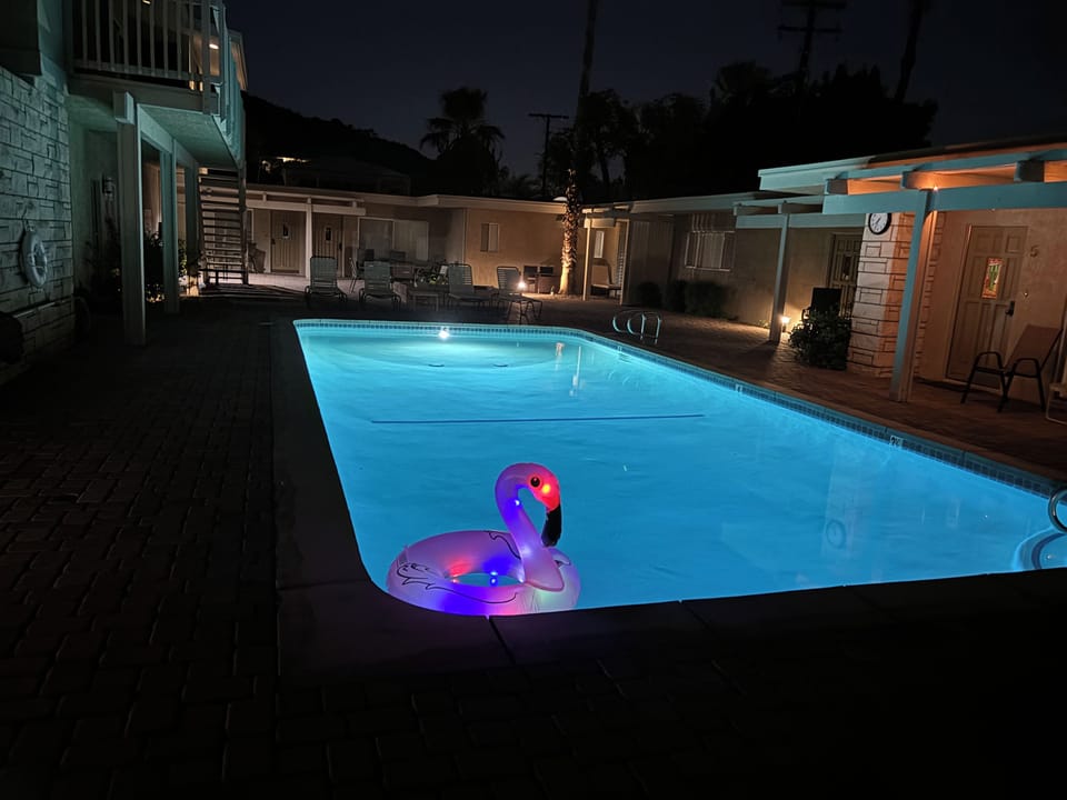 Pool at night 