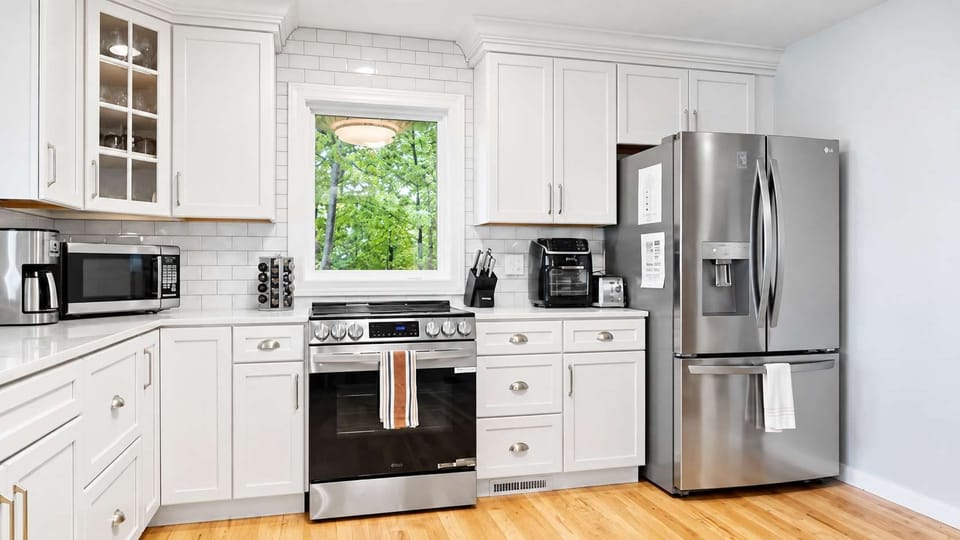 Fully equipped kitchen