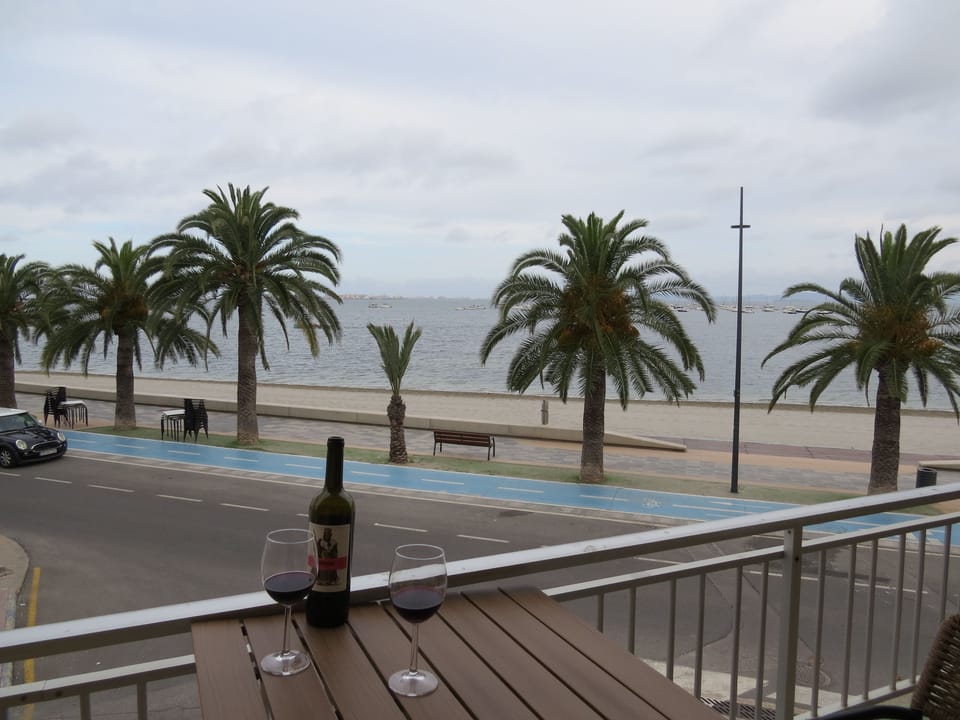 Beachfront Dos Nanitos, right on the beach. Private parking. Pets welcome! Apartment in San Pedro del Pinatar