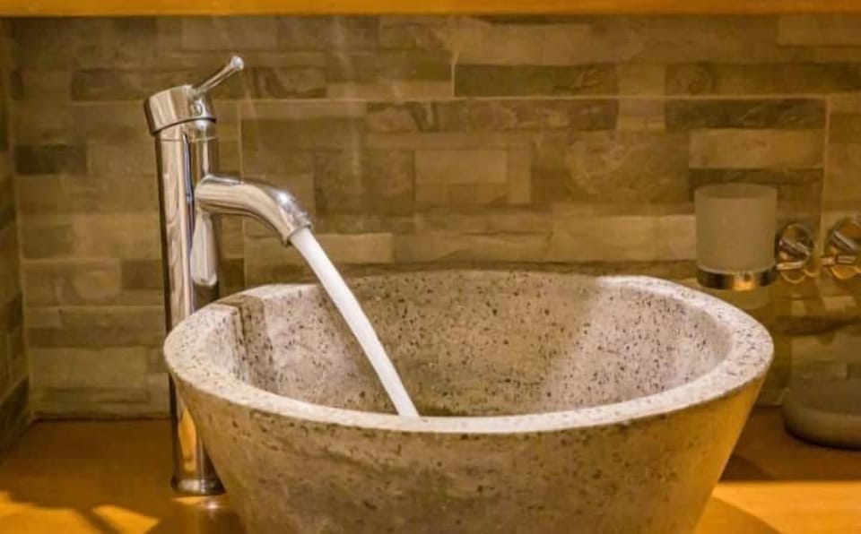 The bathroom