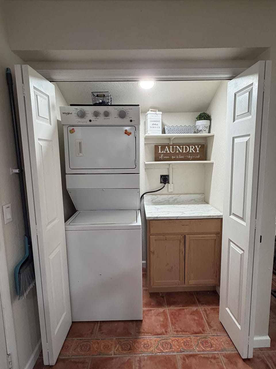 Laundry Room and storage 