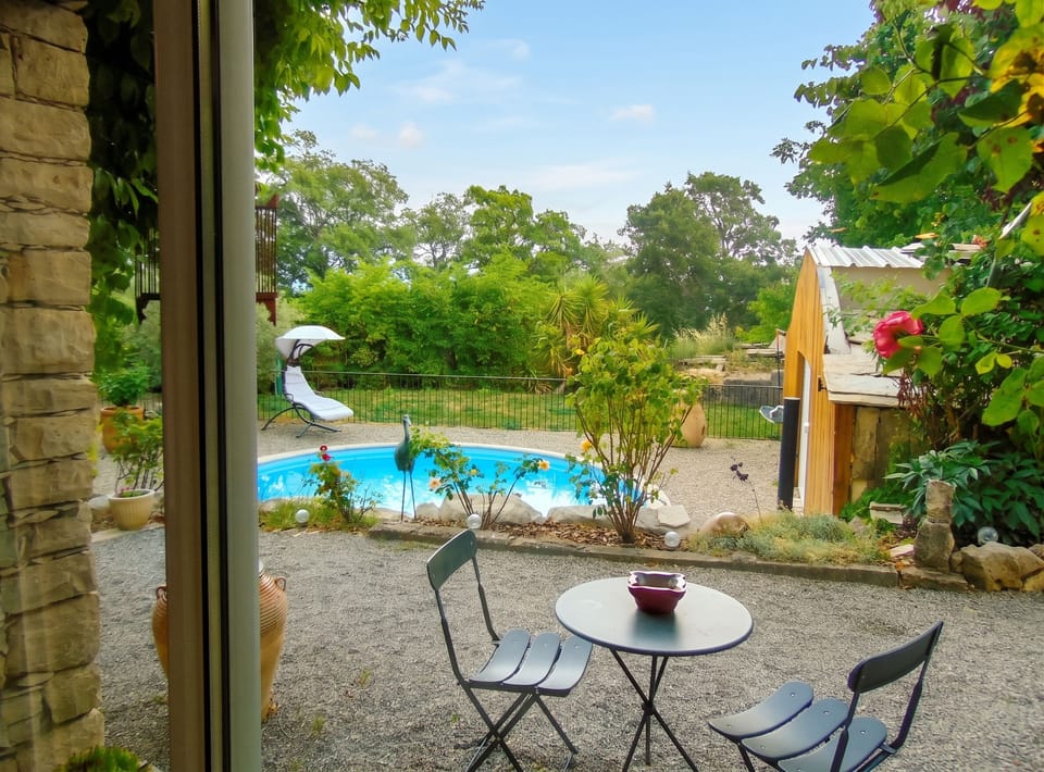 Swimming pool view