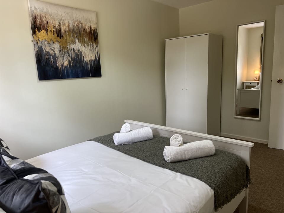 Bedroom 1 with double bed