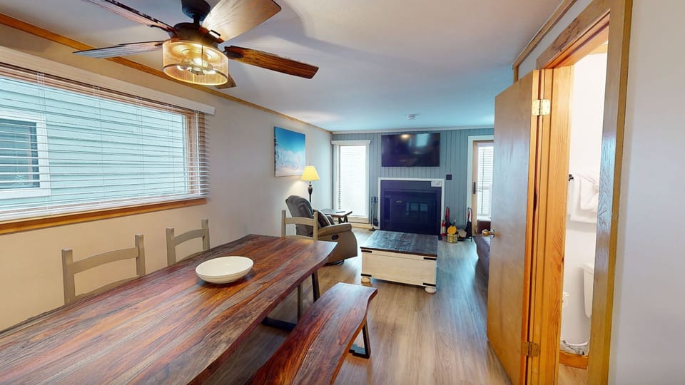 Indoors, Hardwood, Furniture, Table, Stained Wood