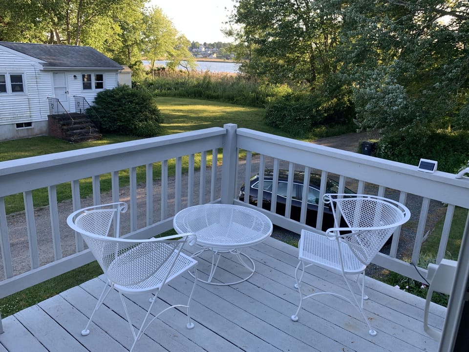Deck off of sunroom