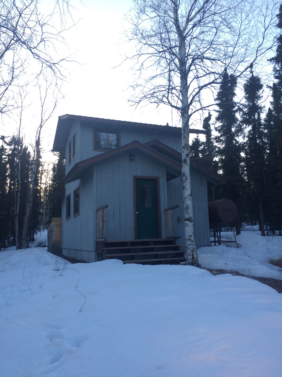 Winter time is beautiful here in the Denali Borough.