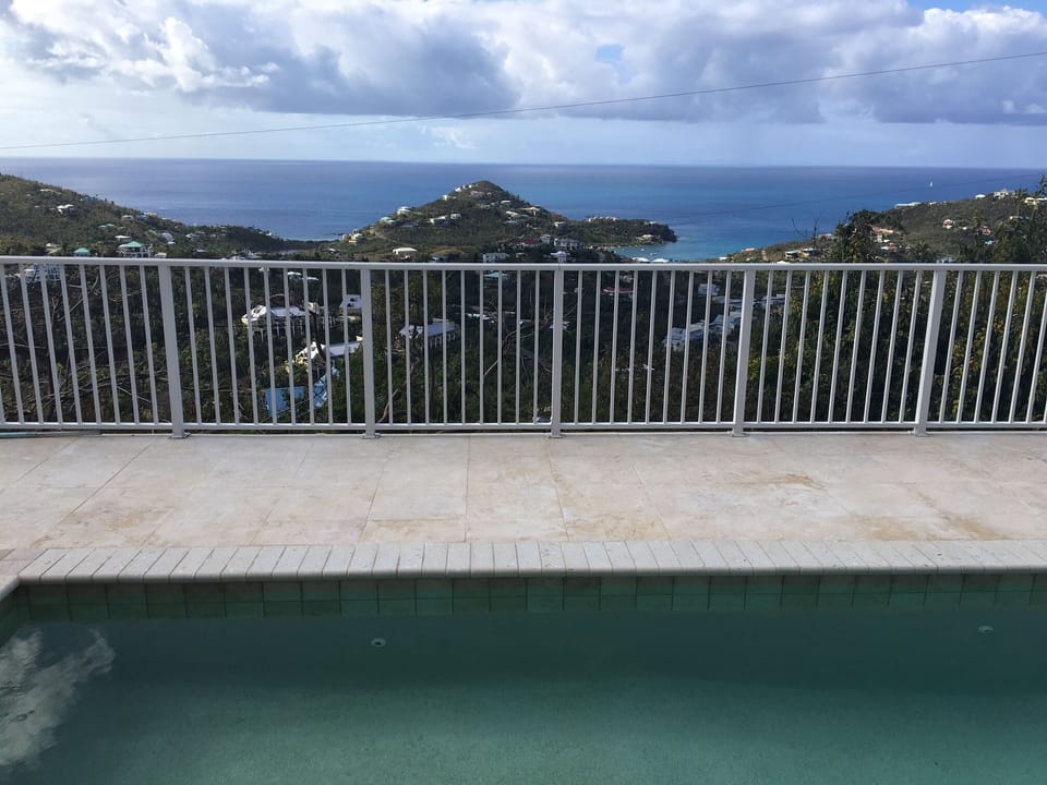 Views for miles.  See St. Croix 43 miles away (cameras don't do it justice!!)