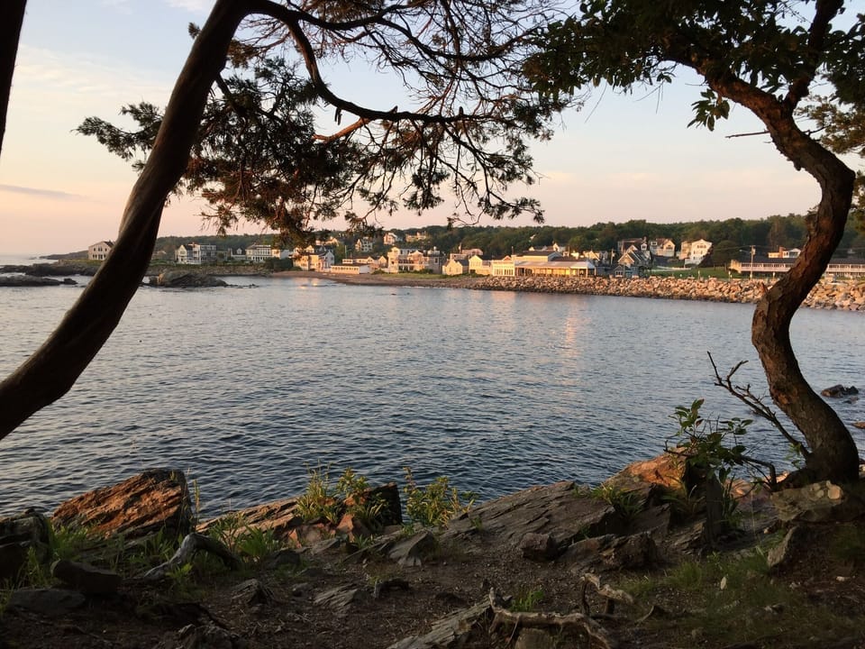 Perkins Cove as seen from the Marginal Way