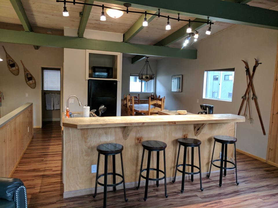 Kitchen from living room