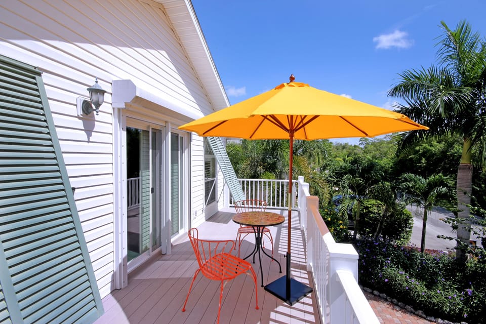 Front porch facing the mangroves