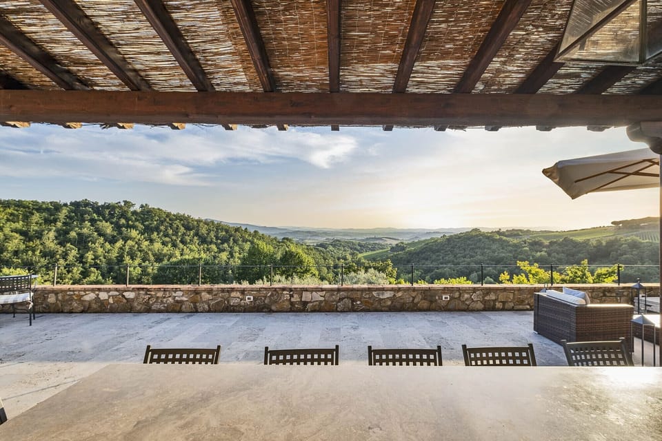 View from the Main House Terrace