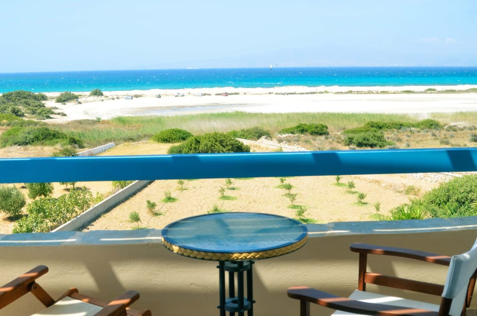 Ariadne aprt. 1st floor, balcony view.