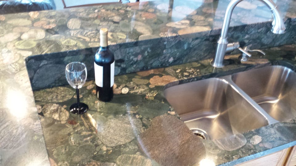 New granite countertops with that "Northern Feel"