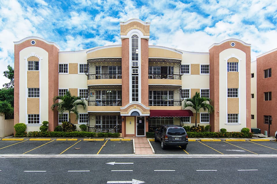 View of front of building/ 