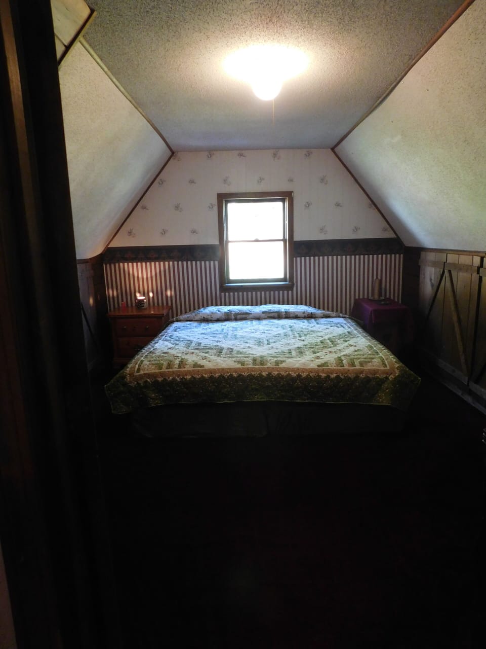 King Loft Suite Room 2 - King bed - private locking door, walk through twin room