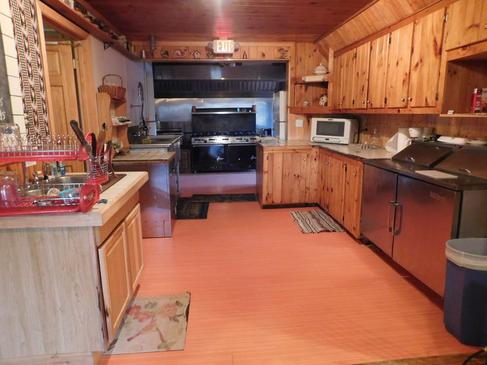 Fully equipped commercial kitchen