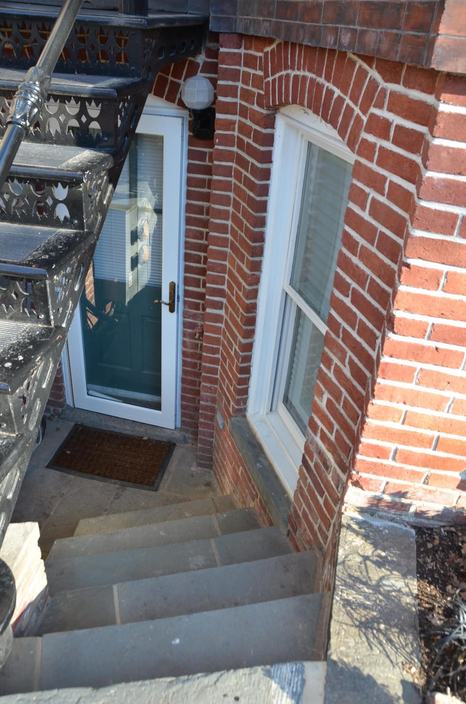 Slate Steps to Garden Suite