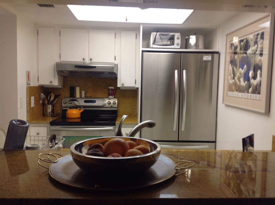 Kitchen with KitchenAid appliances 