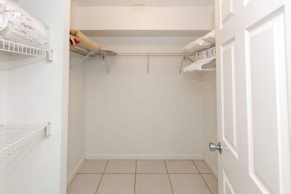 Master Bedroom Walk-In Closet
