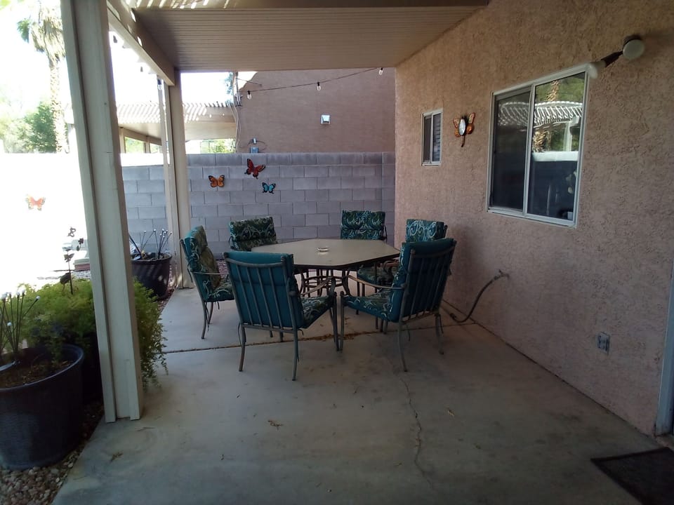 back patio seating
