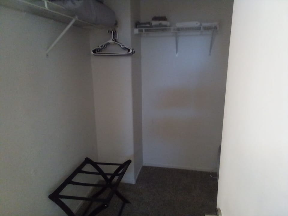 Primary large walking closet