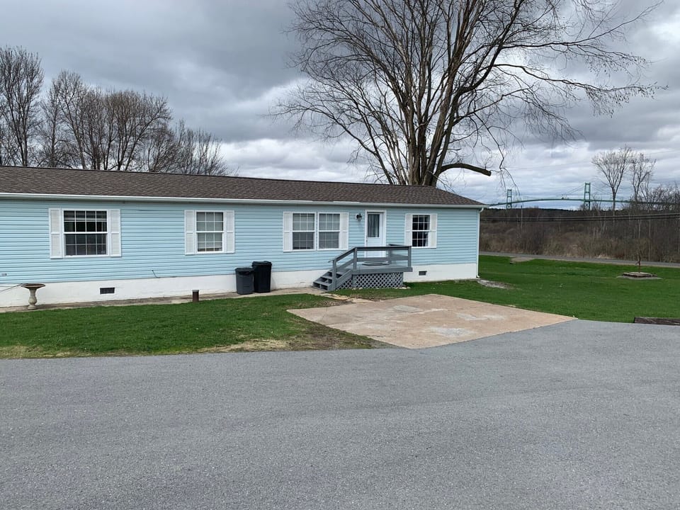 House Front and Thousand Islands Bridge