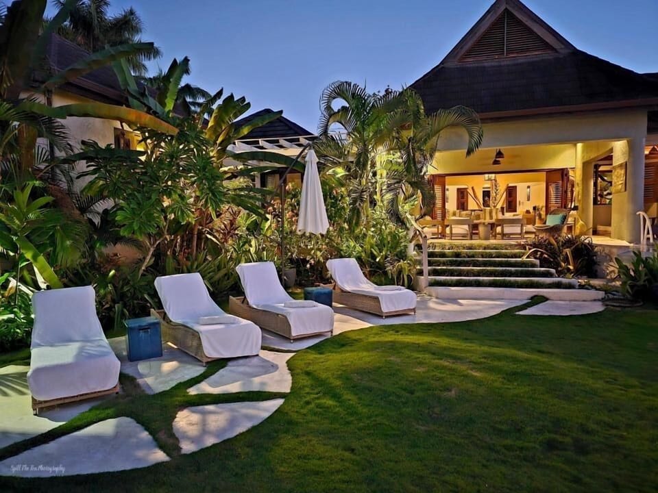 Evening Backyard Exterior