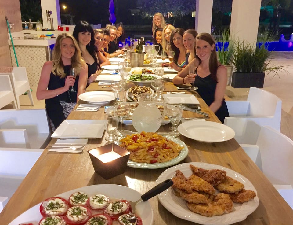 Ask about our in house chef services and fully catered brunch, lunch and dinners