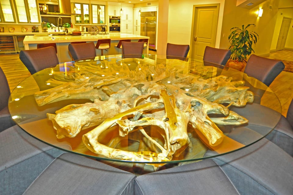 Teak Root Dining Table