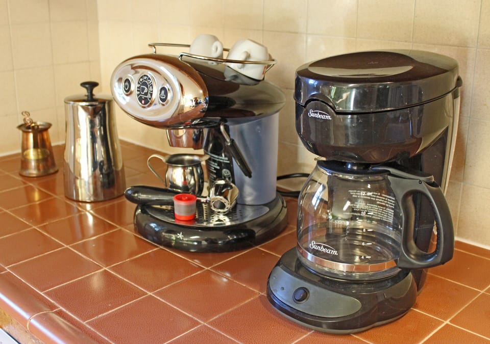 We're a coffee city and a coffee family: drip, espresso, french press or turkish